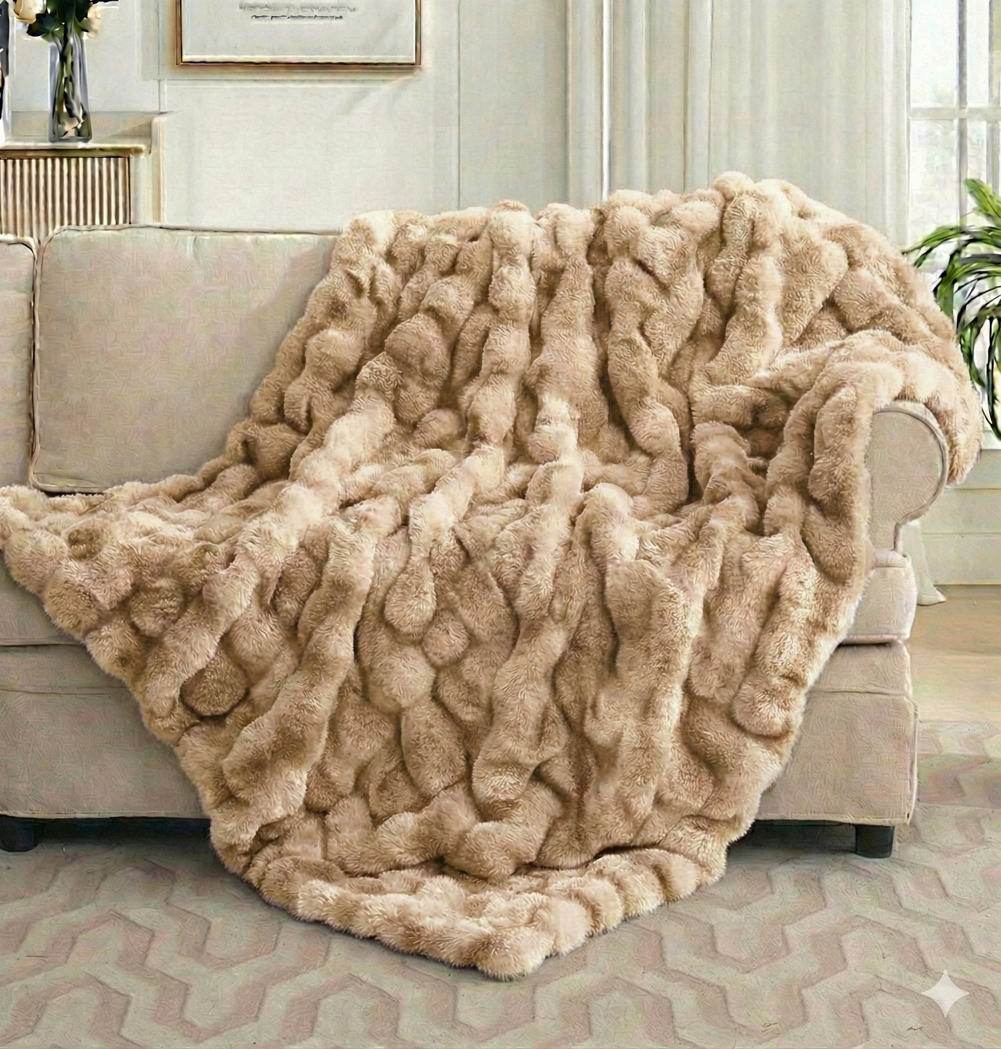 Cobija Térmica Piel De Conejo Premium