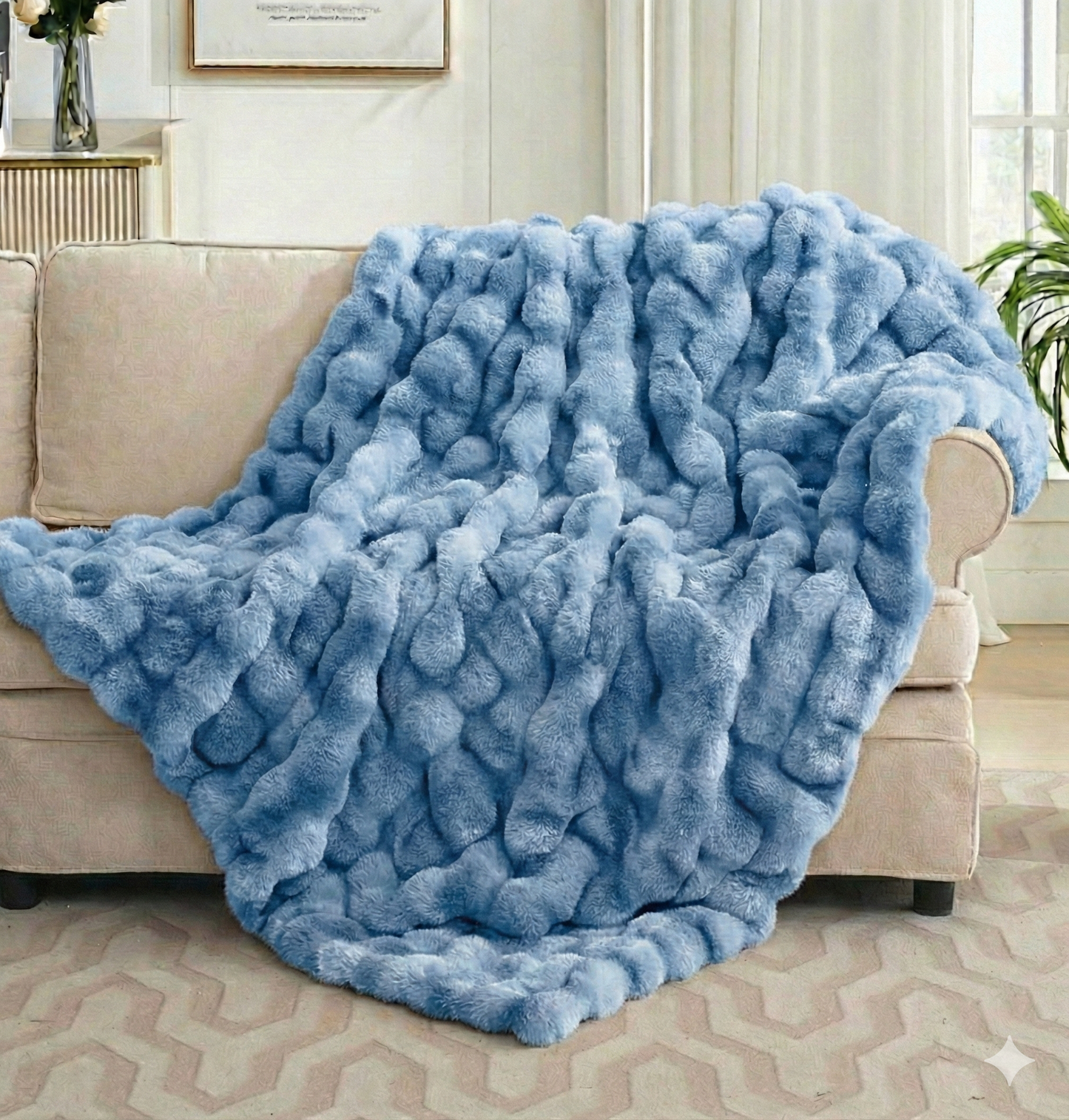 Cobija Térmica Piel De Conejo Premium