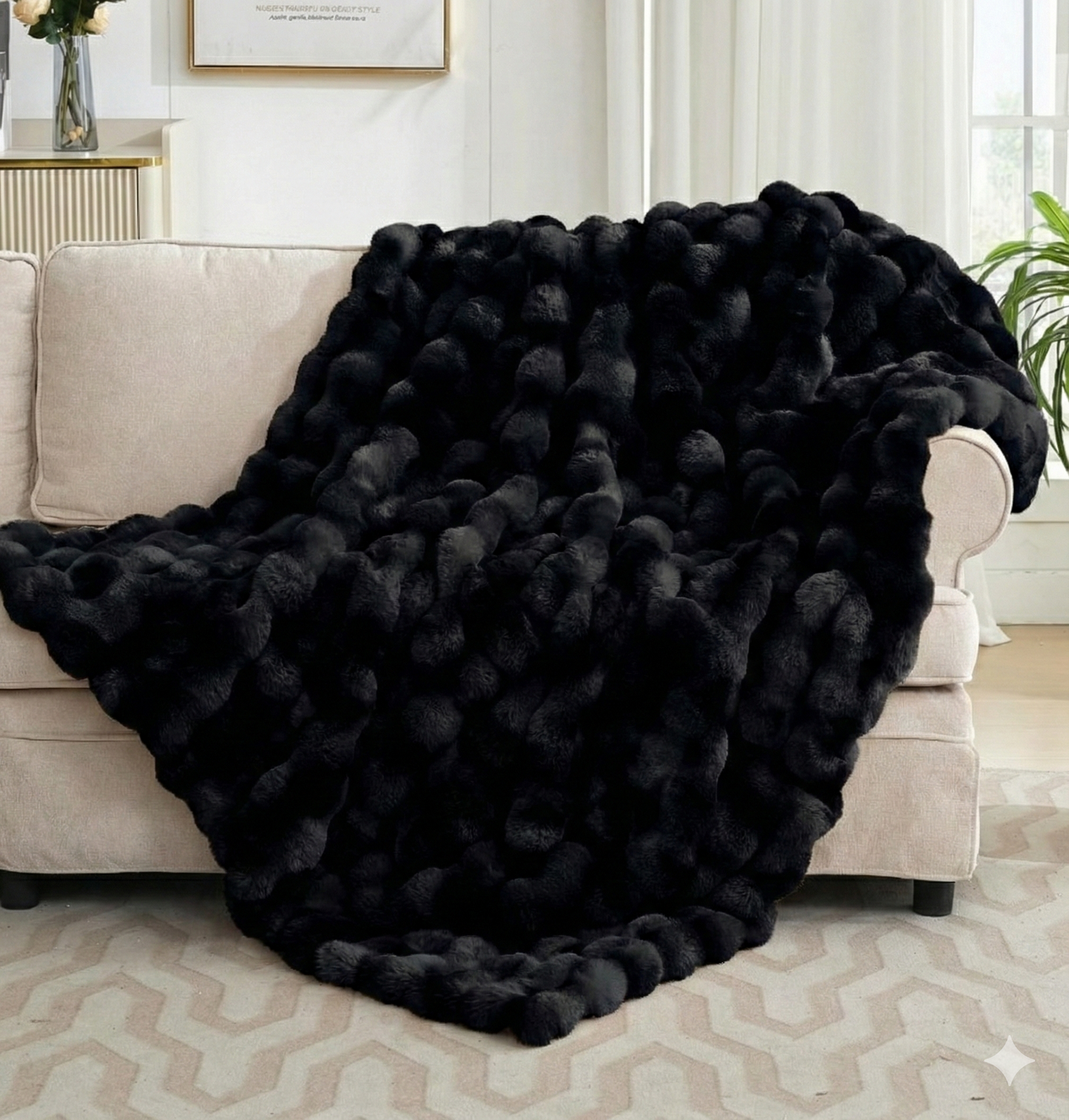 Cobija Térmica Piel De Conejo Premium