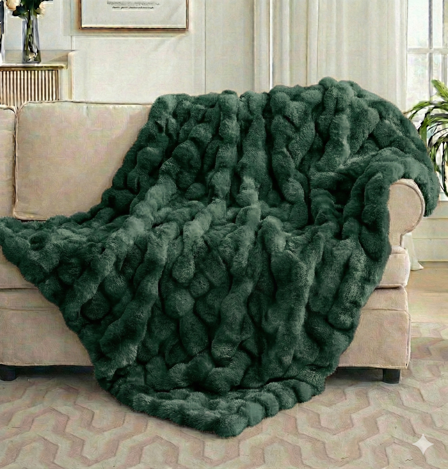 Cobija Térmica Piel De Conejo Premium