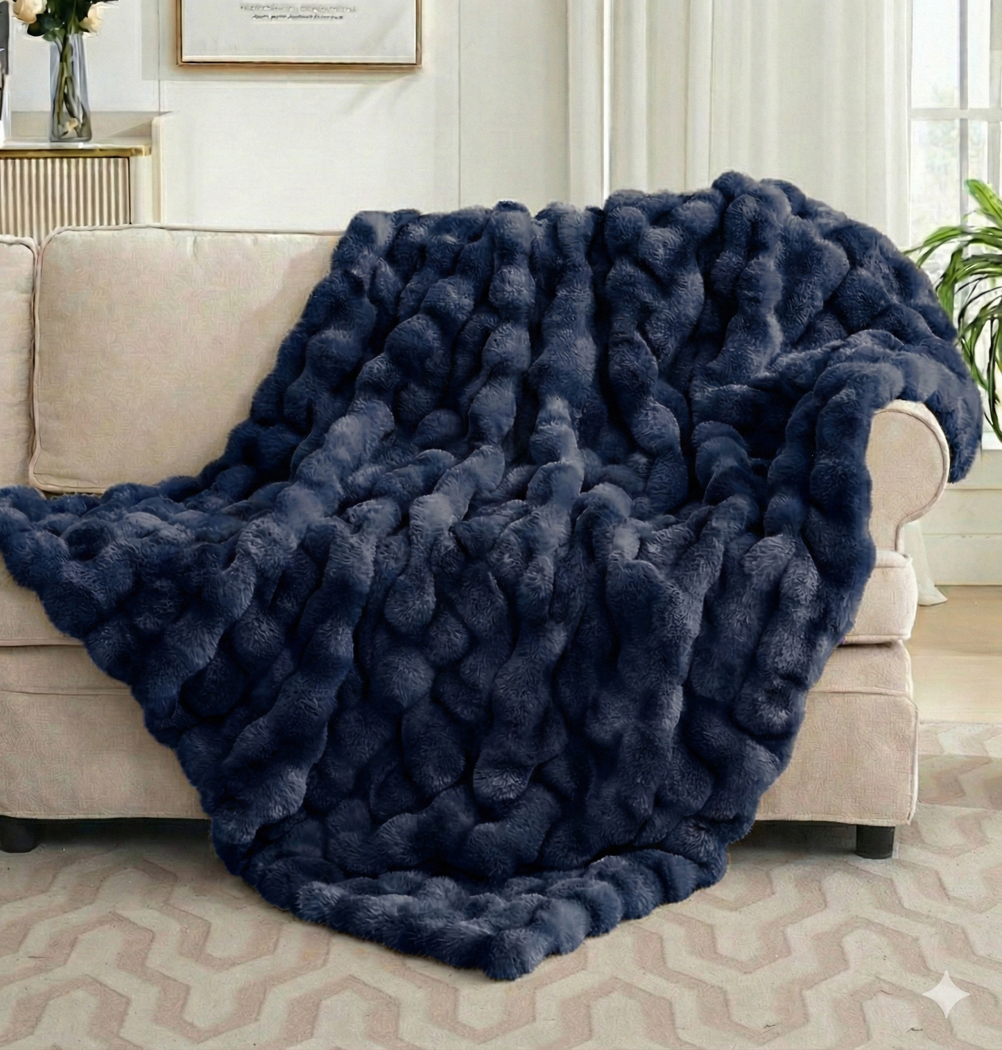 Cobija Térmica Piel De Conejo Premium