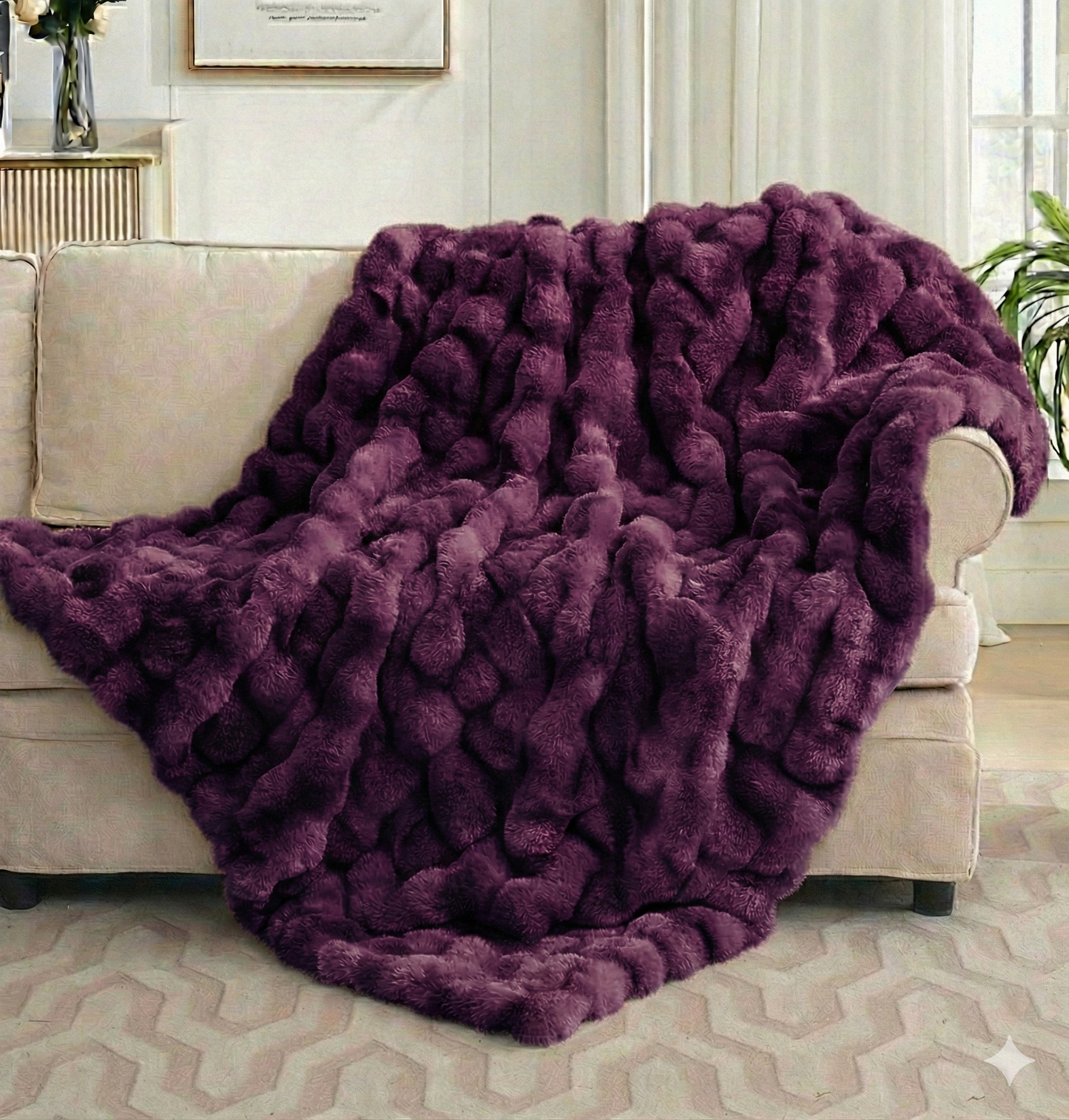 Cobija Térmica Piel De Conejo Premium